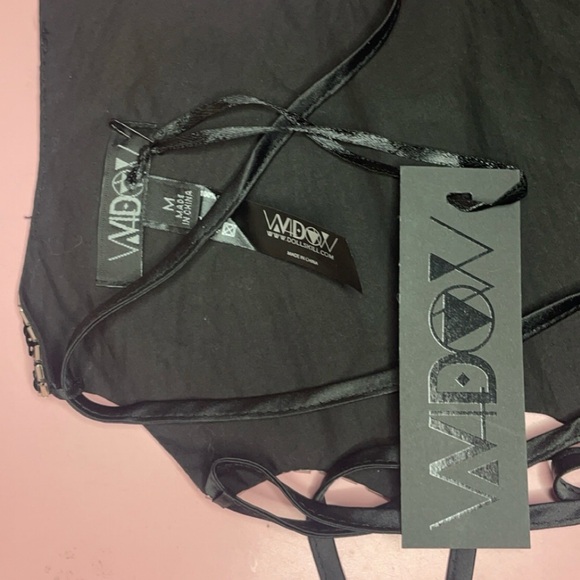 Widow Cave Rave Sequin Bat Top - Picture 4 of 5